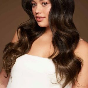 Luxy Hair 20” Classic Mocha Brown Balayage Clip-in Extensions (160 g)